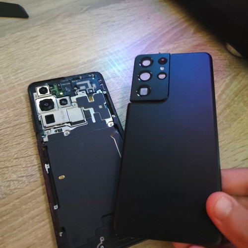 Samsung S21 Ultra 256GB 12GB used with screen damage and camera issue