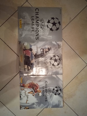 Άλμπουμ Panini Champions League 1999/2000, 2000/2001, 2002/2002 πλήρως συμπληρωμένα
