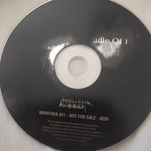 Metal Hammer CDs used, pack of 2 without covers