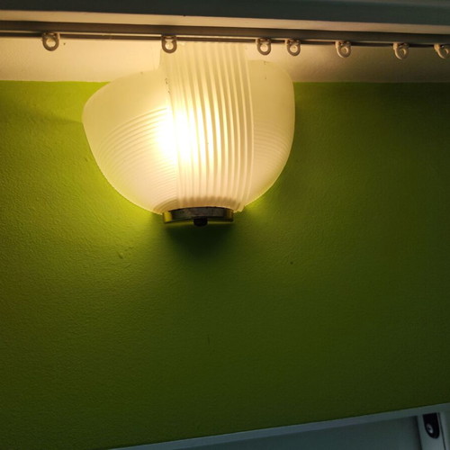 2 glass wall lamps - they have glass with sandblasting - 30 euros each - both together 50 euros