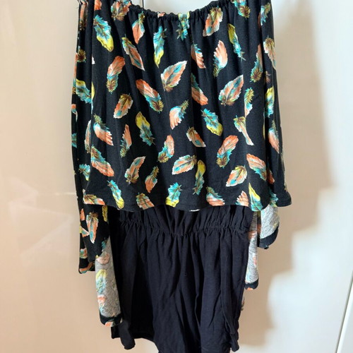 Nidodileda jumpsuit like new, black and multicolor