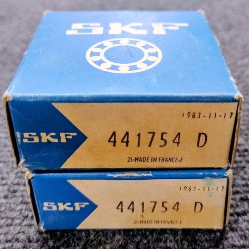 Set of 2 SKF 441754D Z1 bearings for Citroën DS GS new, Made in France