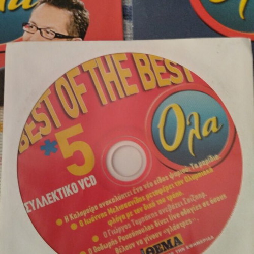 Video CD Best of the show Ola, pack of 5, like new