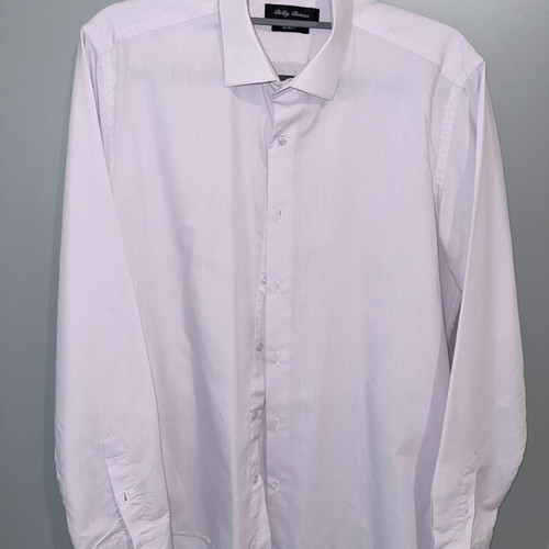 Men's pink dress shirt like new, size L