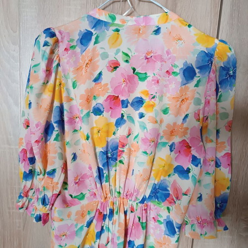 Zara vintage blouse like new, multicolored, size M