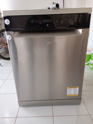 Πλυντήριο πιάτων Whirlpool 60 STD Grey WHR V1 σαν καινούργιο για 14 σερβίτσια