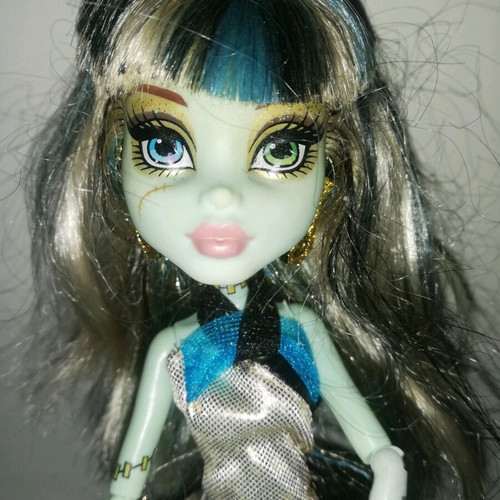 Monster High Frankie Stein Haunt the Casbah 13 doll used