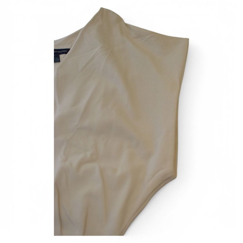 French Connection dress beige used, size 12, viscose blend