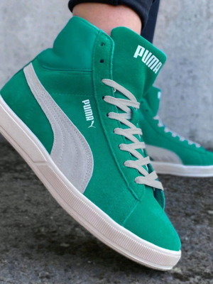 PUMA Lite mid πράσινα μποτάκια καινούργια