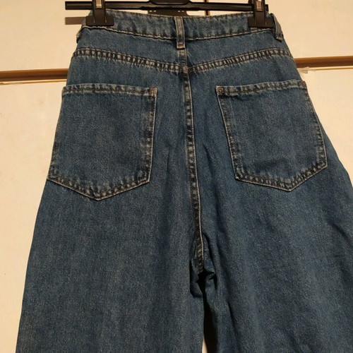 Mango Τζιν τύπου boyfriend νούμερο 36 σαν καινούργιο, μπλε, loose