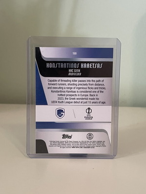 Topps UCC Konstantinos Karetsas RC σαν καινούργιο
