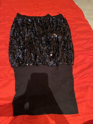 Mini dress BSB like new, black and blue, size S