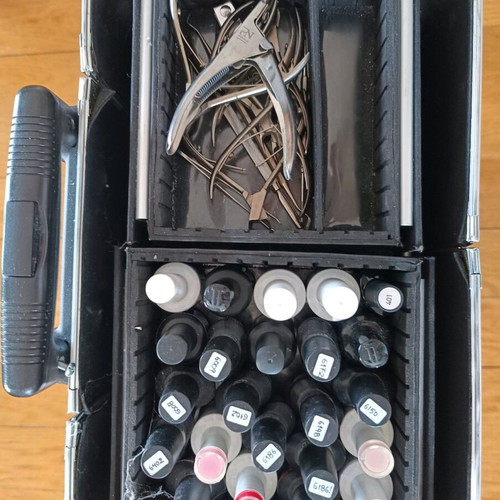 Professional nail equipment used for manicure and pedicure