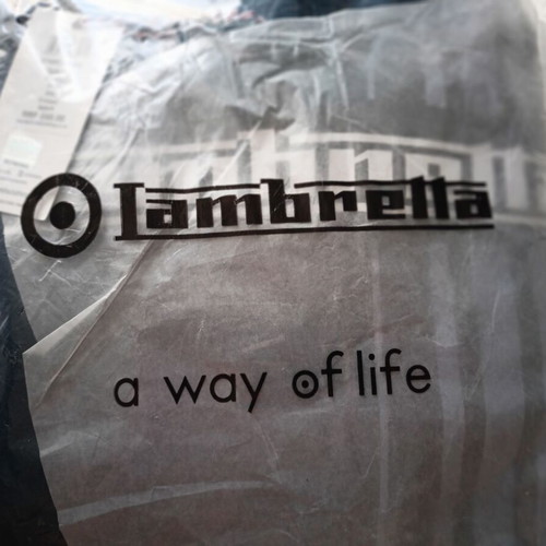 Φούτερ Lambretta καινούργιο, μέγεθος 3XL, μπλε