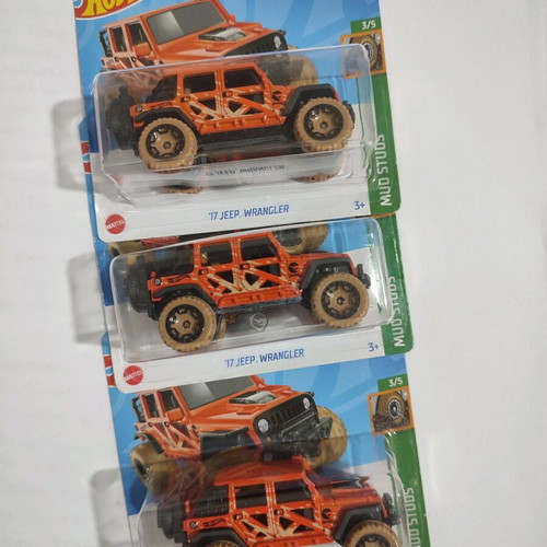Hot Wheels Treasure Hunt '17 Jeep Wrangler like new