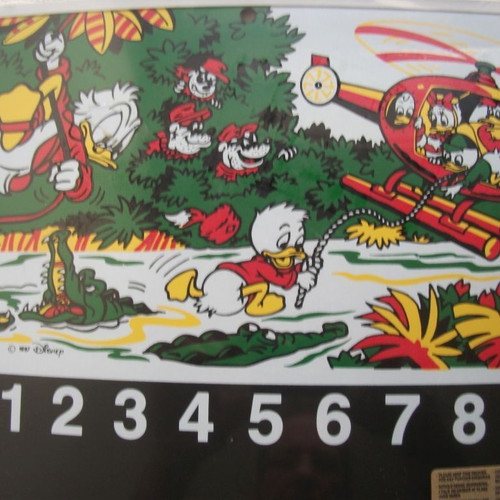 Disney school board 1987 new with sponge and chalk