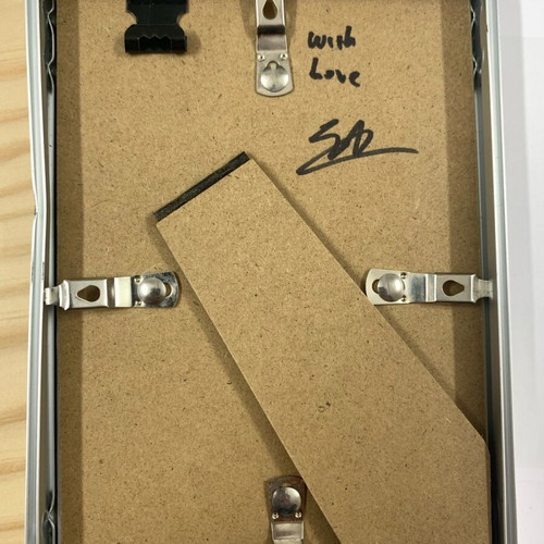 Authentic Taurus photo signed, 16x12 cm