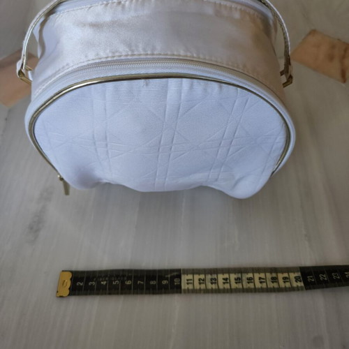 Dior toiletry bag like new, white, large capacity