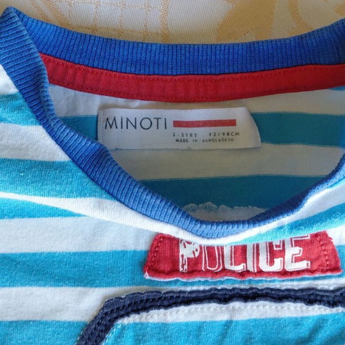 Cotton short-sleeve t-shirt for 2-year-old boy, like new