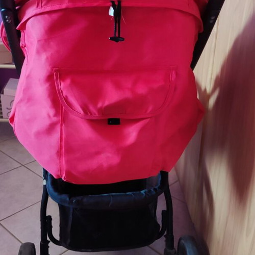 Belletti stroller used with footmuff for newborn and older child