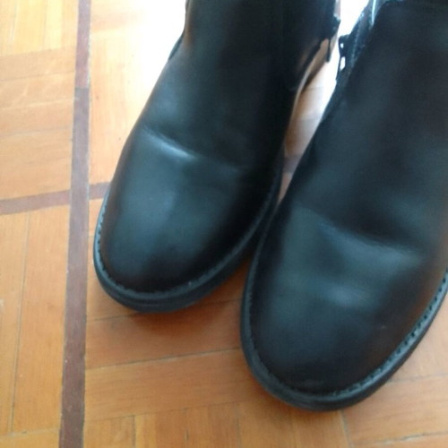 Geox leather boots size 36 like new, black