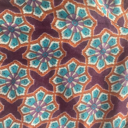 A.L.E. floral shirt like new, 3/4 sleeve, multicolor, size M