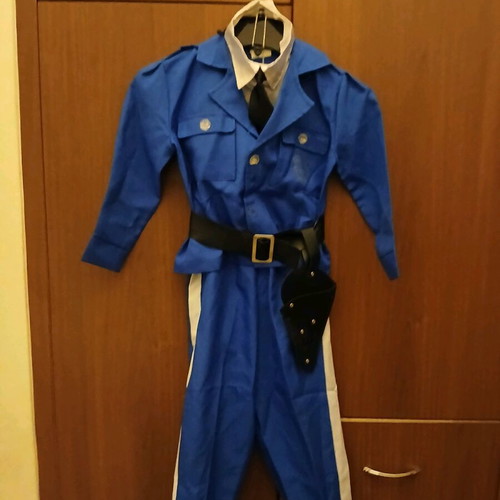 Special Polic police costume used for boy 4 years old size N 104