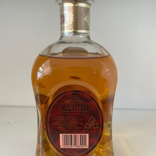 Cardhu Single Malt 12 Years Old Whisky new, collectible, sealed
