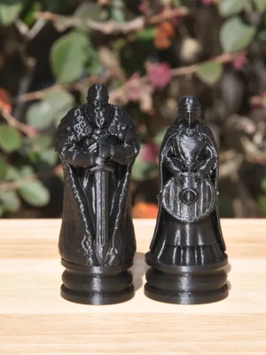 Vikings Themed Chess Set new