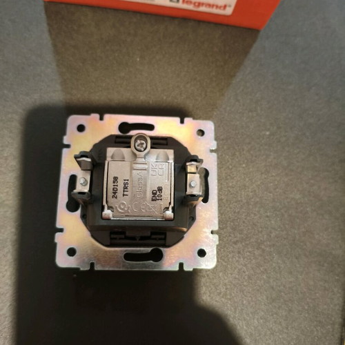 Legrand TV, Satellite and Radio Antenna Socket Pass-Through New