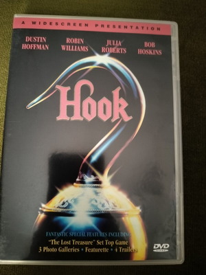 Hook DVD, action adventure film with subtitles