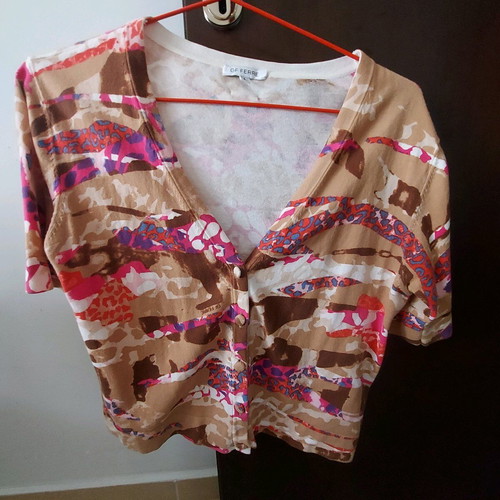 GF Ferre bolero size L like new multicolor