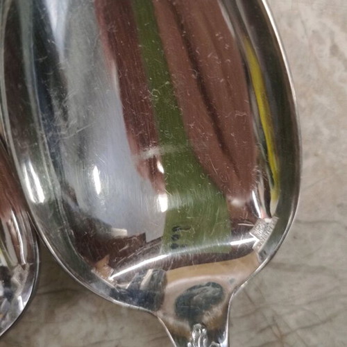 Christofle Marly large eating spoons used