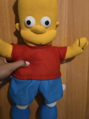 Bart Simpsons plush toy like new