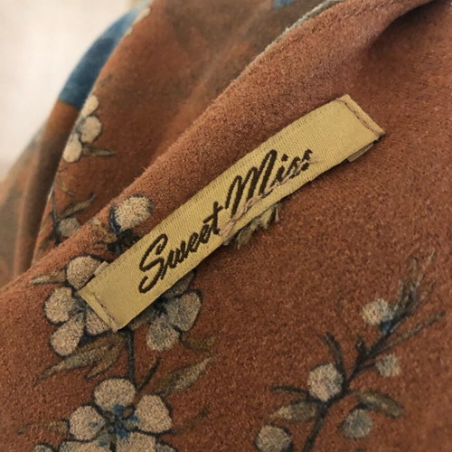 Sweet Miss dress new, size M/L, brown multicolor
