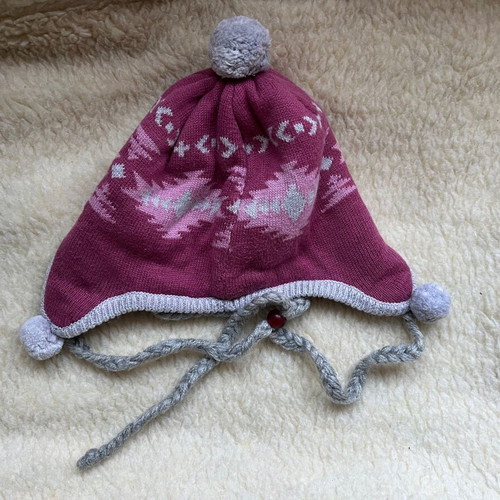 Baby hat for girl used, 50 cm