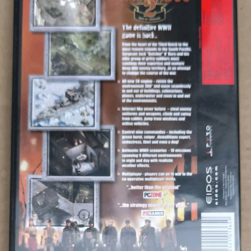 Commandos 2 Men of Courage PC DVD-ROM like new