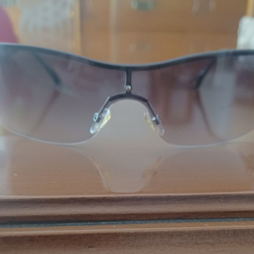 Emporio Armani sunglasses like new, gray and silver