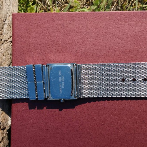 B&L women's watch with metal bracelet vintage like new
