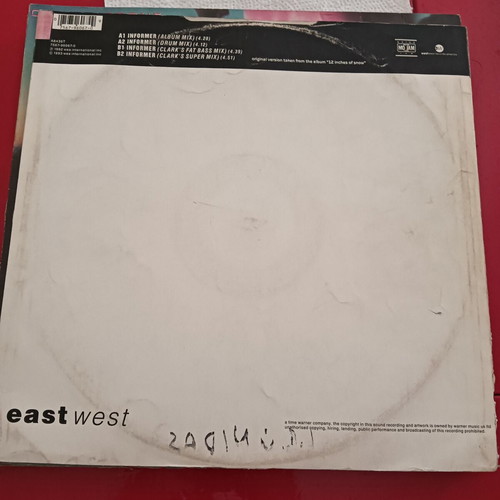 12" Single Snow Informer used, Hip-Hop