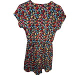 Stradivarius multicolor floral romper
