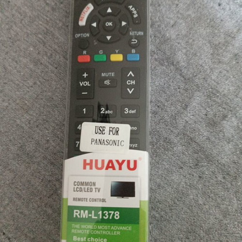 Panasonic TV remote control, aftermarket