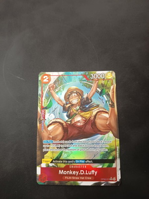 Monkey.D.Luffy card like new