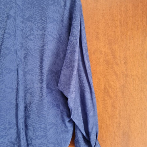 Mango shirt new, blue, viscose, sizes S and M