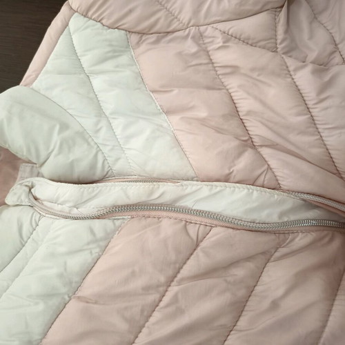 Jacket for 8 years like new, white, size 140 cm