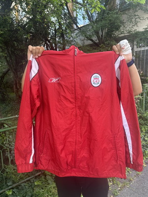 Ανδρικό μπουφάν Liverpool Vintage Reebok Football 2003/04 μεταχειρισμένο XXL
