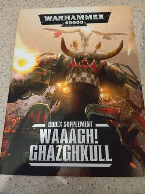 Book games workshop 40k Codex Supplement