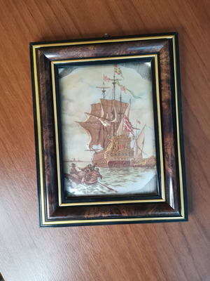 Silver 925 Ship Frame used