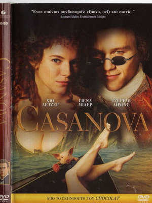 Casanova DVD used, adventure comedy drama romance with subtitles