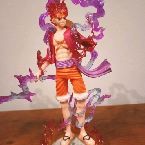 Luffy One Piece Sun God Nika Gear5 figure size 18 cm new